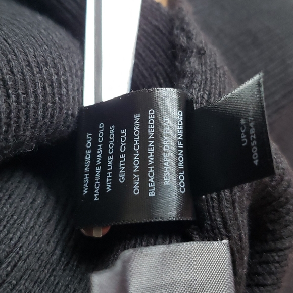 (M) Simply Vera Verawang Heavy Knit Nylon Blend Sweater Beaded Neckline Evening - Picture 8 of 9